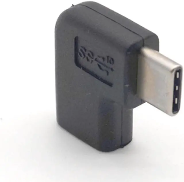 Alt view image 6 of 7 - Weastlinks 2pcs 90 Degree Right Angle USB 3.1 Type C Male To Female USB C Converter Adapter