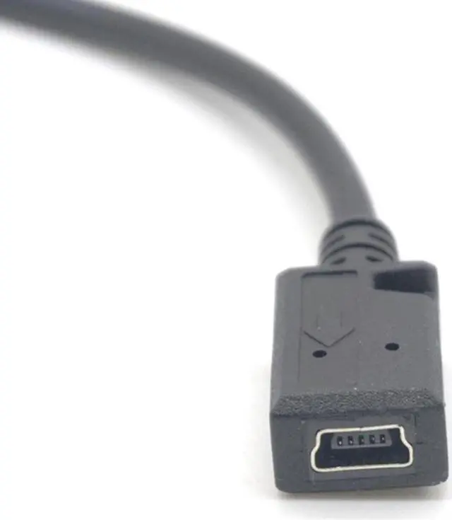 Alt view image 3 of 7 - Weastlinks 2PCS Type C USB 3.1 Male to Mini USB Female Charging Data Cable Cord Adapter