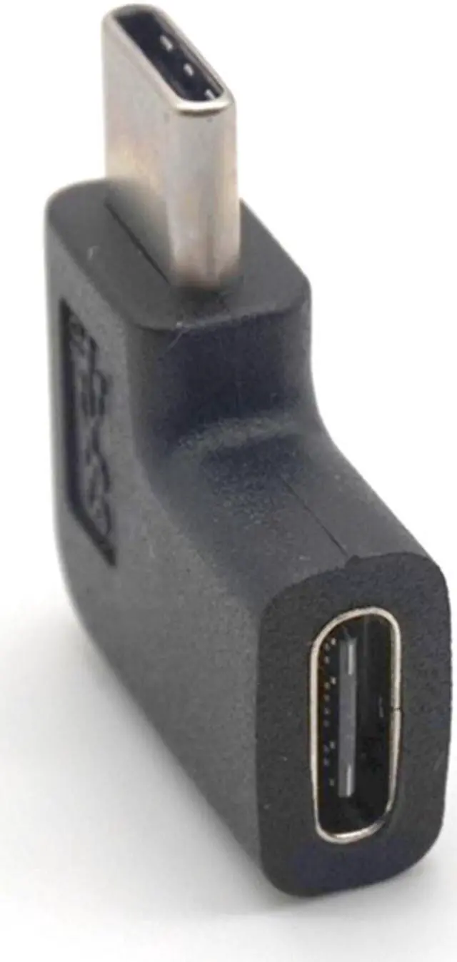 Alt view image 2 of 7 - Weastlinks 2pcs 90 Degree Right Angle USB 3.1 Type C Male To Female USB C Converter Adapter