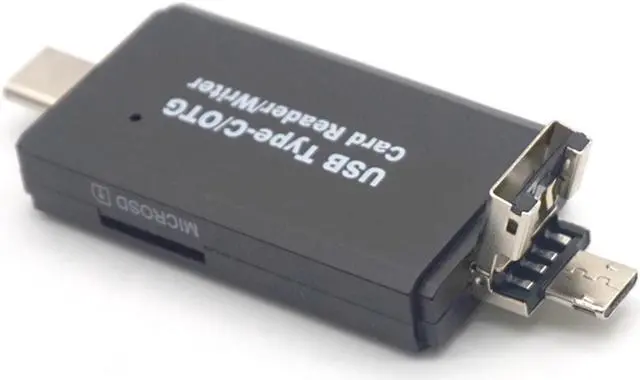 Alt view image 4 of 7 - Weastlinks SD Card Reader USB 2.0 Card Reader Type C Micro TF/SD Cardreader USB Adapter Flash Drive Adapter OTG Computer Card Reader
