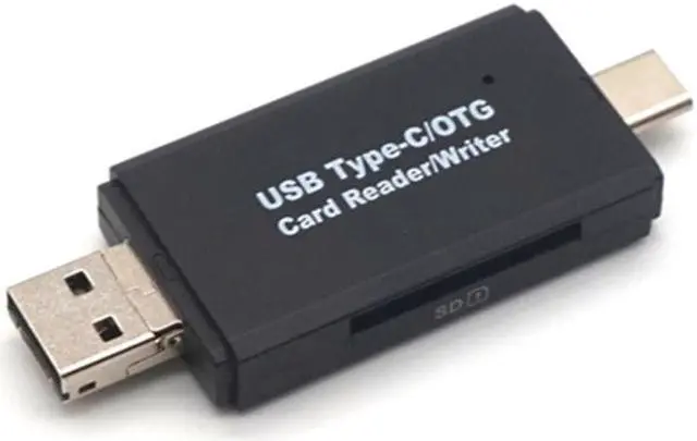Alt view image 2 of 7 - Weastlinks SD Card Reader USB 2.0 Card Reader Type C Micro TF/SD Cardreader USB Adapter Flash Drive Adapter OTG Computer Card Reader