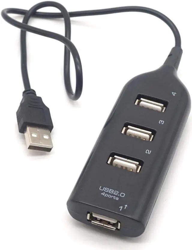 Alt view image 2 of 7 - Weastlinks 2PCS 4 Port USB HUB 480Mbps High Speed Splitter For NoteBook Laptop PC Computer USB 2.0 HUB Multiple For MacBook Pro Air Dock Adapter