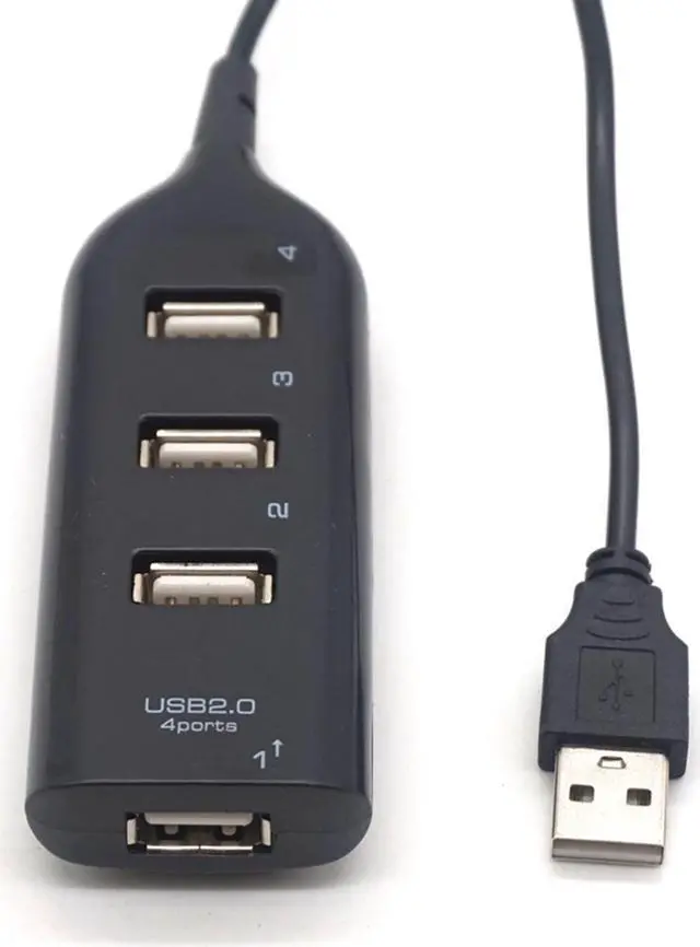 Main image of Weastlinks 2PCS 4 Port USB HUB 480Mbps High Speed Splitter For NoteBook Laptop PC Computer USB 2.0 HUB Multiple For MacBook Pro Air Dock Adapter