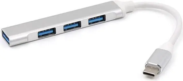 Main image of Weastlinks Type-C to USB HUB USB-C to 4-Port USB 3.0 2.0 High-Speed Splitter OTG Aluminum Alloy Docking Station