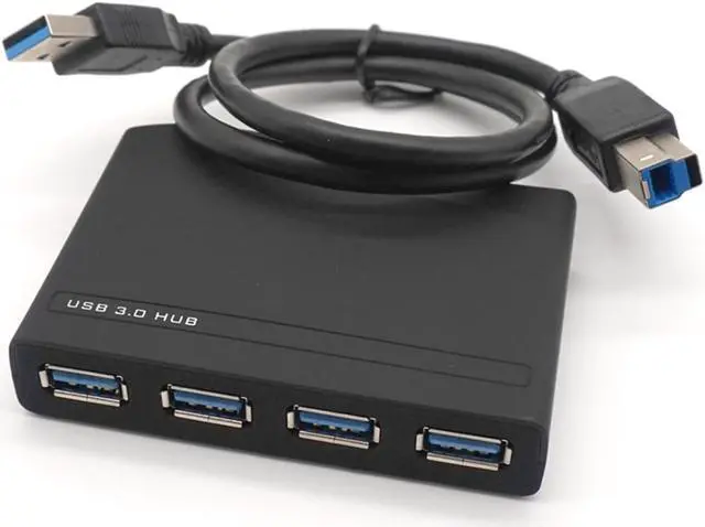 Alt view image 2 of 7 - Weastlinks USB 3.0 4 Port Hub Power Charging Adapter Cable For Smartphone Tablet High Speed Expansion Desktop PC Laptop Adapter