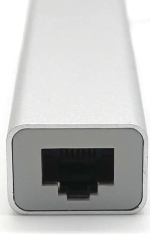 Alt view image 4 of 7 - Weastlinks Aluminum USB3.0 to RJ45 2 Port USB3.0 SD TF Card Reader Adapter Converter