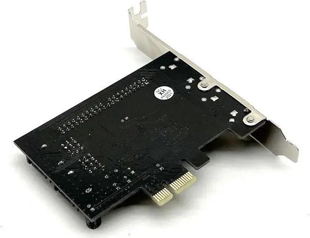 Alt view image 6 of 6 - Weastlinks 2 Port SATA IDE PCI-e Adapter Card PCIE to SATA IDE eSATA x2 Combo Adapter Converter RAID Controller Card Chip JMB363