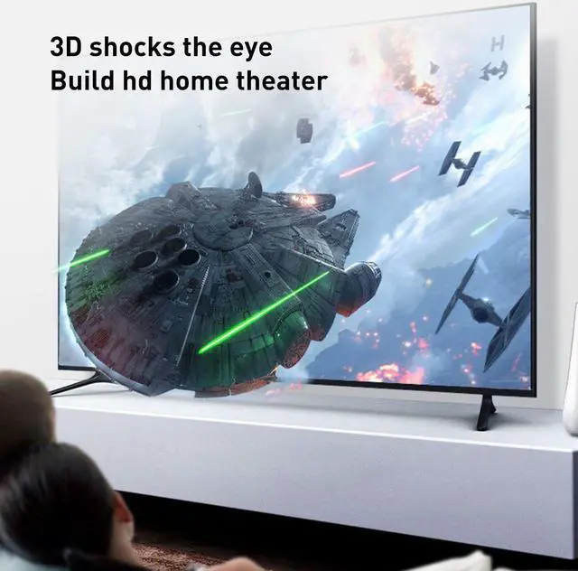 Alt view image 6 of 7 - Weastlinks Converter Extender HDMI-Compatible Cable Cord Extension Adapter 8K@60Hz HDMI-Compatible Female to Female for PC TV Projector