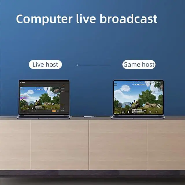 Alt view image 5 of 7 - Weastlinks Video Capture Card USB 3.0 4K HDMI-compatible Video Game Grabber Record for PS4 Camcorder Switch Live Broadcast Camera