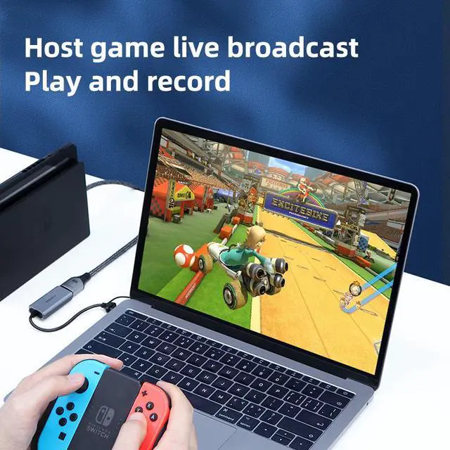 Alt view image 4 of 7 - Weastlinks HDMI-compatible to USB 3.0 Type-c Video Capture Card Dual interface Video Game Grabber Record for PS5 Switch Live Camera