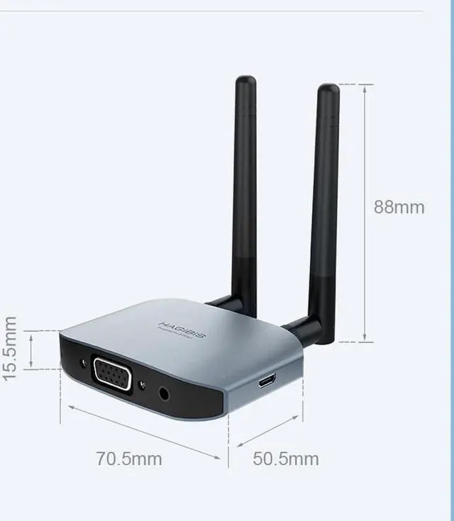 Alt view image 7 of 7 - Weastlinks 4K HD VGA HDMI-compatible Adapter TV Stick Wireless WiFi Display Dongle Screen Mirroring Video Audio Converter giyqxHw