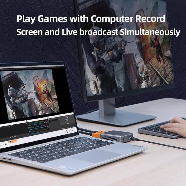 Alt view image 4 of 7 - Weastlinks 4K HDMI-Compatible Video Capture Card Loop Out for Game Recording Live Streaming Box 1080P Grabber PS4 PS5 Switch Camera