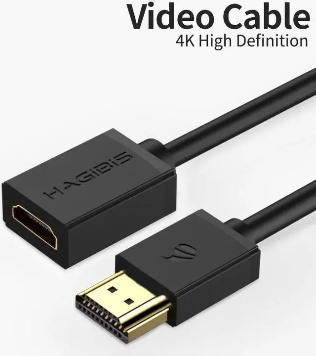 Main image of Weastlinks HDMI-compatible Extension Cable 4K HDMI-compatible 2.0 male to female extender for Computer/HDTV/Laptop/Projector/PS3/4