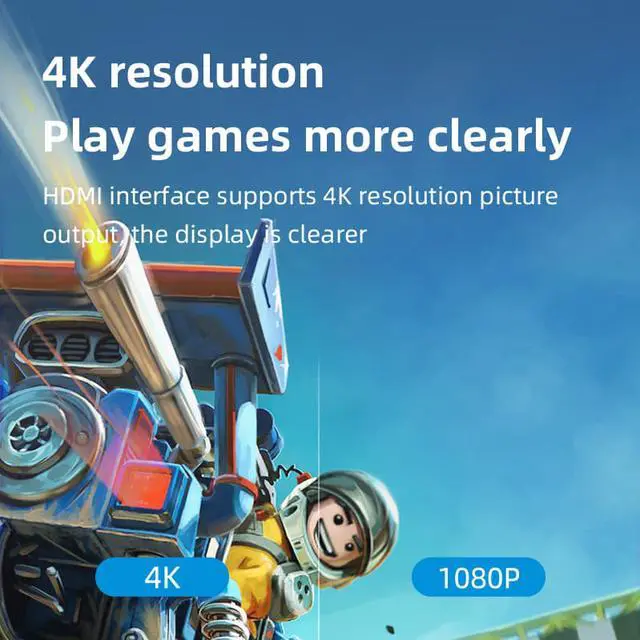 Alt view image 5 of 7 - Weastlinks Switch Dock for Nintendo Switch Portable TV Dock Charging Docking Station Charger 4K HDMI-compatible TV Adapter USB 3.0