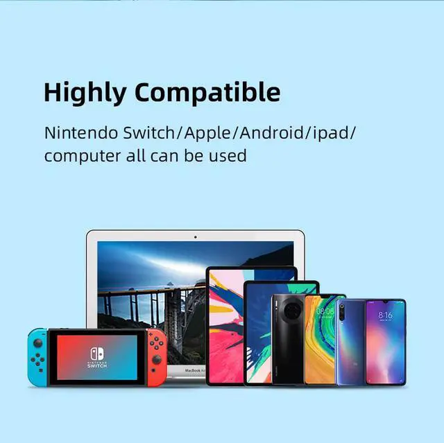 Alt view image 7 of 7 - Weastlinks Switch Dock for Nintendo Switch Portable TV Dock Charging Docking Station Charger 4K HDMI-compatible TV Adapter USB 3.0