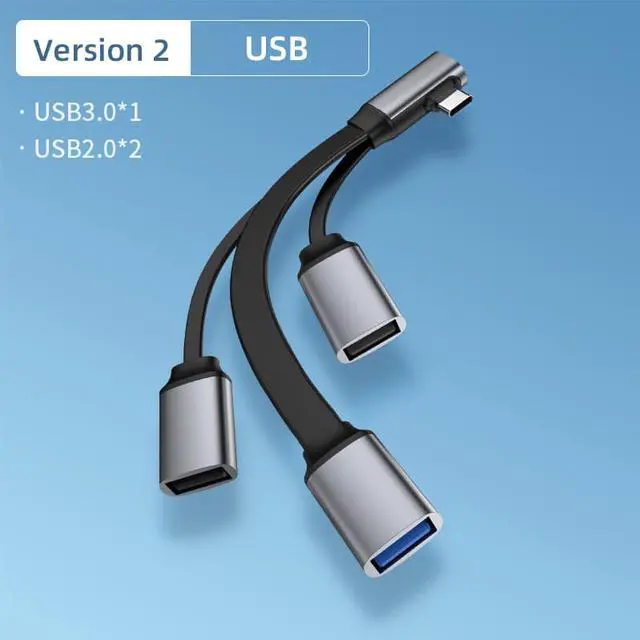 Alt view image 2 of 7 - Weastlinks USB C HUB Card Reader Type-c to USB 3.0 2.0 hub SD Micro SD TF Card Reader OTG Adapter cable for Mobile Phone iPad