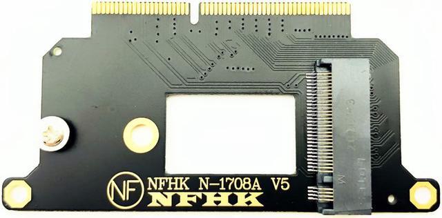 Alt view image 6 of 7 - Weastlinks A1708 NVME Adapter for Macbook NVMe PCI Express PCIE to M.2 SSD Adapter Card N-1708A for Macbook Pro Retina 13" A1708 2016 2017
