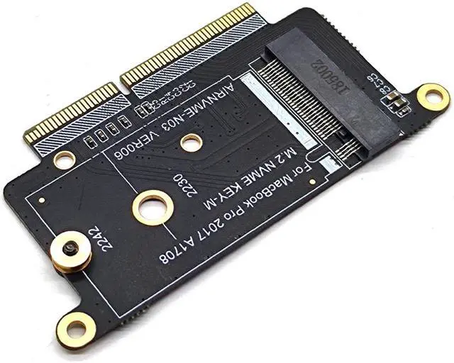 Alt view image 3 of 7 - Weastlinks A1708 SSD Adapter NVMe PCI Express PCIE to NGFF M2 SSD Adapter Card M.2 SSD for Apple Macbook Pro Retina 13" A1708 2016 2017