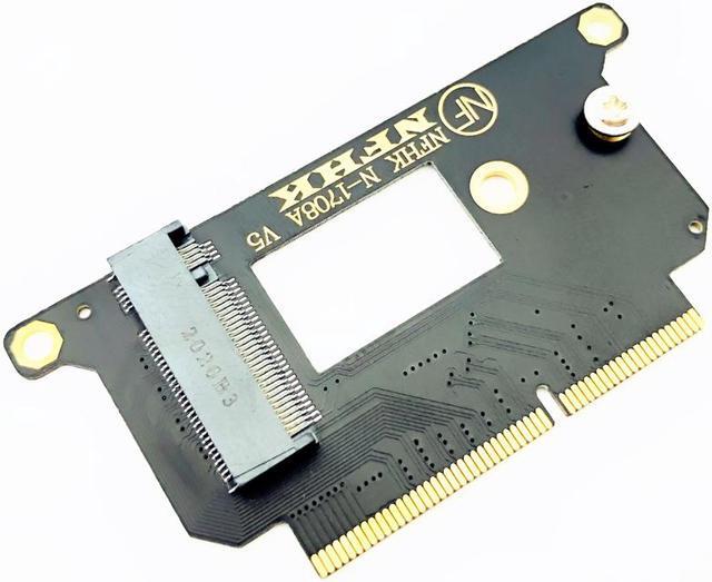 Alt view image 2 of 7 - Weastlinks A1708 NVME Adapter for Macbook NVMe PCI Express PCIE to M.2 SSD Adapter Card N-1708A for Macbook Pro Retina 13" A1708 2016 2017