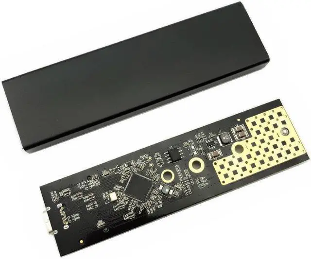 Alt view image 3 of 7 - Weastlinks SSD Case 10Gbps NVMe NGFF M2 SSD Case For PCI-E SATA To USB SSD Case for External Hard Drive M-Key & B-Key M.2 SSD Case RTL9210B