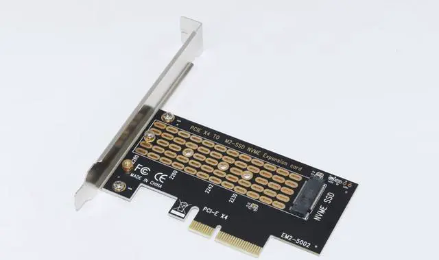 Alt view image 7 of 7 - Weastlinks PCIE to M2/M.2 Adapter/PCI Express M.2 SSD PCIE Adapter M.2 NVME/M2 PCIE Adapter Computer Expansion Cards M2