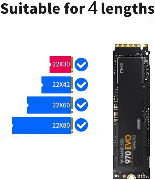 Alt view image 5 of 7 - Weastlinks SSD Case 10Gbps NVMe NGFF M2 SSD Case For PCI-E SATA To USB SSD Case for External Hard Drive M-Key & B-Key M.2 SSD Case RTL9210B