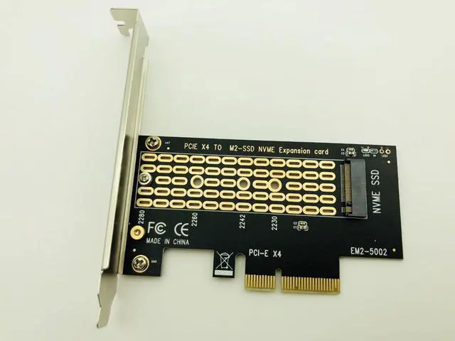 Alt view image 2 of 7 - Weastlinks PCIE to M2/M.2 Adapter/PCI Express M.2 SSD PCIE Adapter M.2 NVME/M2 PCIE Adapter Computer Expansion Cards M2