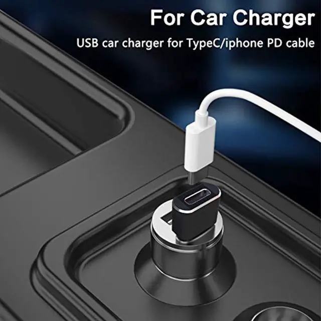 Alt view image 6 of 6 - Usb C Female To Usb Male Adapter, 2 Pack Usb Type C To Usb Adapter, Thunderbolt 3 To Usb 3.0 Adapter Compatible With Iphone 12 Pro Max, Macbook Pro 2019/2018, Macbook Air 2020, Airpods, Ipad