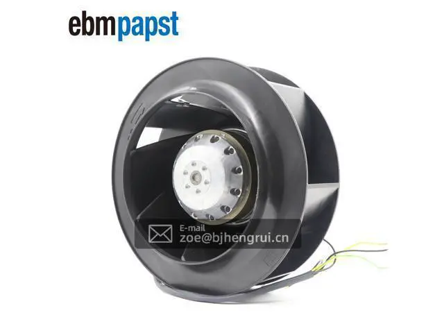 Alt view image 2 of 7 - Ebmpapst R2D225-AV02-15 400V 415V AC Centrifugal Backward-curved Single-intake Rittal Cabinet Axial Cooling Fan