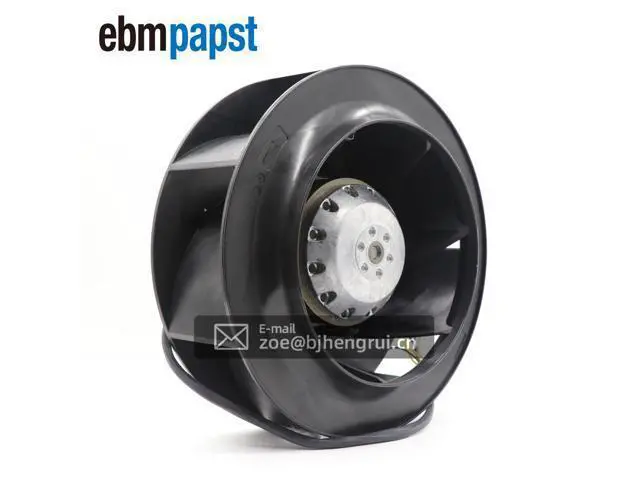 Alt view image 4 of 7 - Ebmpapst R2D225-AV02-15 400V 415V AC Centrifugal Backward-curved Single-intake Rittal Cabinet Axial Cooling Fan