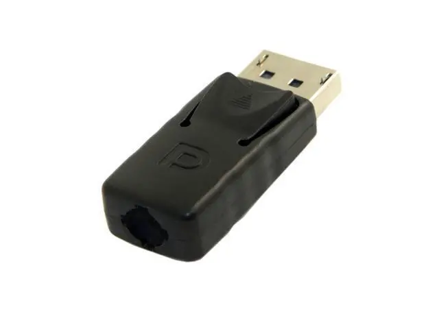 Alt view image 2 of 6 - Virtual Display Adapter DP Displayport Plug EDID Display 2560x1600p@60Hz DP-113