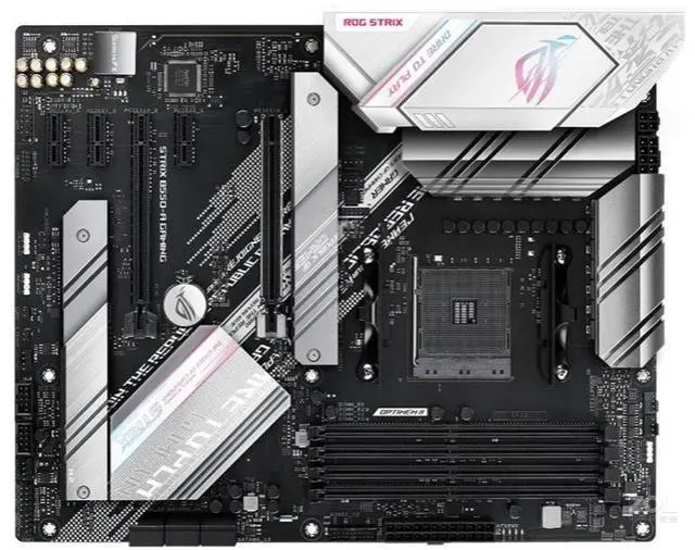 Alt view image 7 of 7 - ASUS ROG STRIX B550-A GAMING AM4 AMD B550 SATA 6Gb/s ATX AMD Motherboard