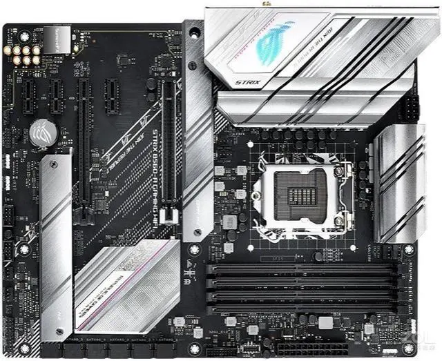 Alt view image 3 of 11 - ASUS ROG STRIX B560-A GAMING WIFI LGA 1200 Intel B560 SATA 6Gb/s ATX Intel Motherboard