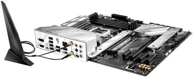 Alt view image 6 of 11 - ASUS ROG STRIX B560-A GAMING WIFI LGA 1200 Intel B560 SATA 6Gb/s ATX Intel Motherboard