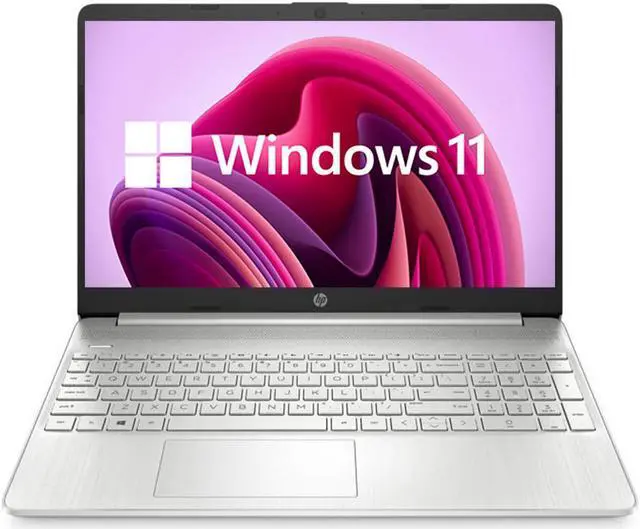 Main image of [Windows 11 Home] Newest HP Laptop, 15.6” Full HD Touchscreen, Intel Core i7-1165G7, 16GB RAM, 512GB SSD, Media Card Reader, USB Type-C, HDMI, Webcam, Wi-Fi, Bluetooth, Natural Silver