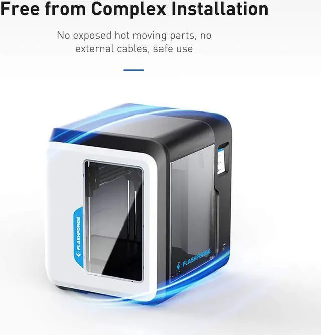 Alt view image 2 of 6 - Flashforge Adventurer 3 Lite 3D Printer Auto Leveling Super Cost-effective for Family Use