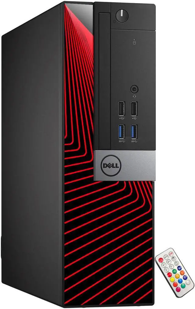 Alt view image 5 of 6 - Dell OptiPlex 5060 RGB Desktop Computer - GT 1030 2GB | Intel i5-8500 Six Core (4.1GHz Turbo) | 32GB DDR4 RAM | 1TB SSD | WiFi + Bluetooth | Windows 11 Pro