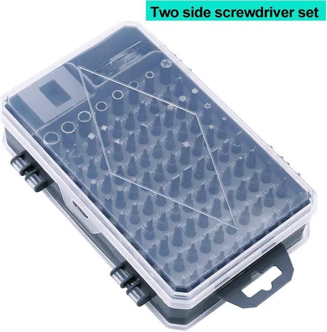 Alt view image 3 of 7 - Refined 112pcs screwdriver tool set mobile phone flat panel home dismantling maintenance