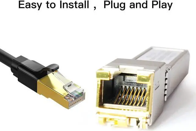 Alt view image 5 of 7 - 2PACK 1.25/2.5/5/10G SFP+ RJ45 Copper Module - Up to 30m with CAT.6a/7 Compatibility for Cisco, Ubiquiti, Netgear, D-Link, Supermicro, TP-Link, Mikrotik, Unifi and More, SFP 10GBase-T Transceiver