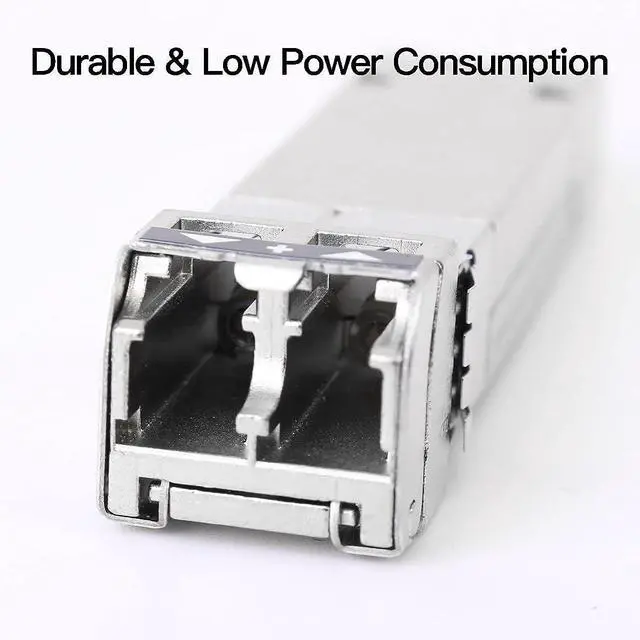 Alt view image 7 of 7 - 4Pack 10GBase-SR SFP+ Transceiver, SFP Multi-Mode LC Module, 10G 850nm MMF up to 300 Meters, Compatible with Cisco SFP-10G-SR,Meraki MA-SFP-10GB-SR,Ubiquiti UF-MM-10G,Mikrotik,Netgear,D-Link and More