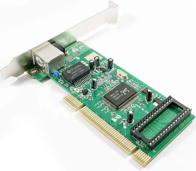 Alt view image 3 of 6 - XM-NA3500 PCI 1-Port 10/100/1000Mbps Gigabit Ethernet Network Card/Network Adapter [ Do Not Support PCI-Express(PCIe) ] Realtek RTL8169SC Chipset Windows 11 & Linux Supported