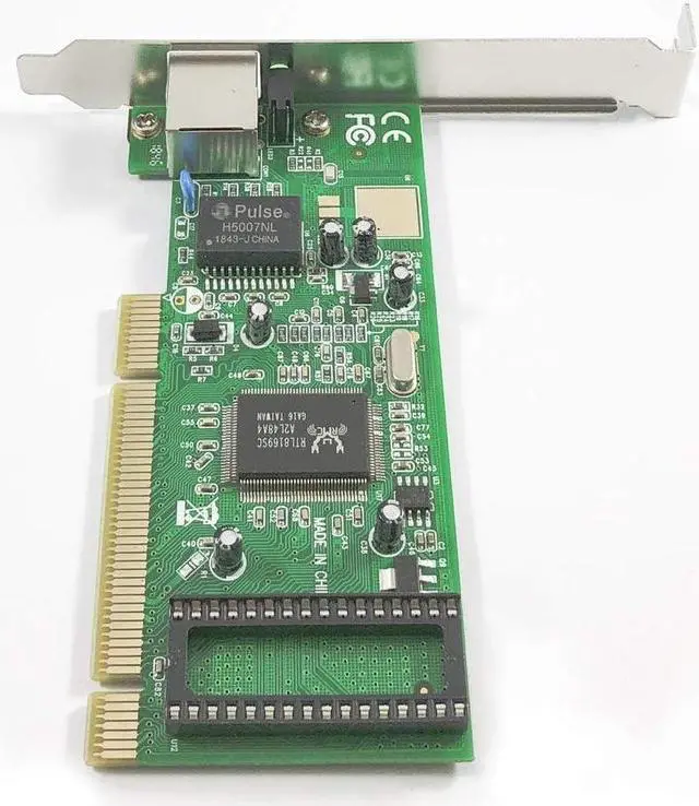 Alt view image 5 of 6 - XM-NA3500 PCI 1-Port 10/100/1000Mbps Gigabit Ethernet Network Card/Network Adapter [ Do Not Support PCI-Express(PCIe) ] Realtek RTL8169SC Chipset Windows 11 & Linux Supported