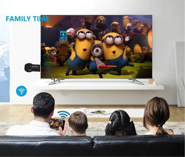 Alt view image 6 of 7 - BONAEVER Anyca Stand Plus HDMI Wireless Display ReceiverAirplay MiraCa Stand Adapter DLNA Standreaming Standick Ca Stand iOS Mac Android Phone Screen to HD TV Thanksgiving Chri Standmas Day Gift