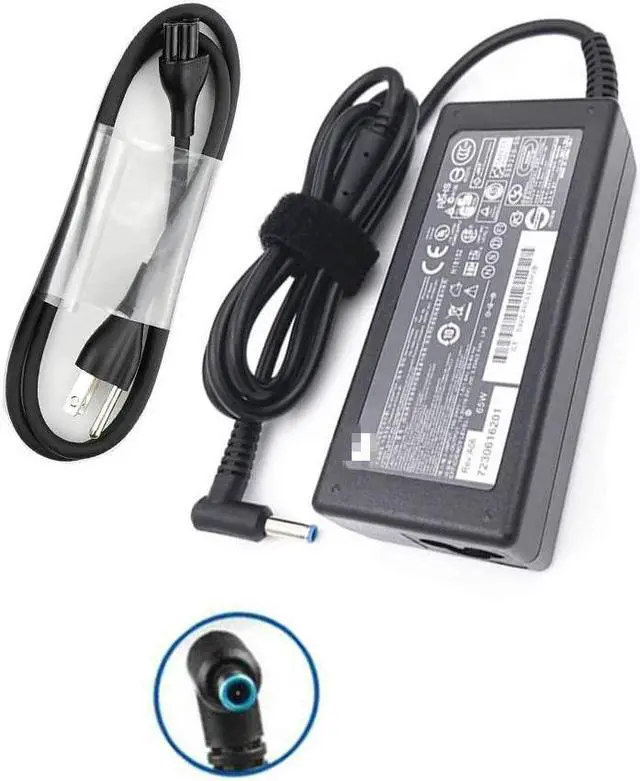 Alt view image 6 of 6 - New 65W AC Power Charger Fit for HP PROBOOK450 G6 450 G5 430 G3 430 G4 430 G5 440 G1 440 G3 440 G3 G5 440 G4 440 G5 440 G6 445 G6 Laptop Power Supply Adapter Cord.