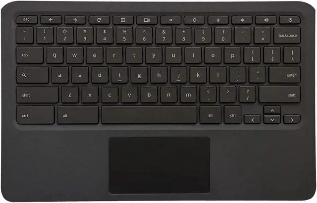 Main image of Replacement for HP Chromebook 11 G7 EE Laptop Upper Case Palmrest Keyboard Touchpad Assembly Part L52573-001 EA0G5003010 - OEM