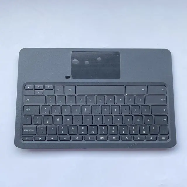 Alt view image 6 of 7 - Replacement for HP Chromebook 11 G7 EE Laptop Upper Case Palmrest Keyboard Touchpad Assembly Part L52573-001 EA0G5003010 - OEM