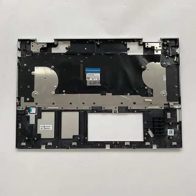 Alt view image 2 of 7 - Replacement for HP Envy x360 15 DR 15T-DR000 15T-DR000 15T-DR100 Laptop Upper Case Palmrest Backlit Keyboard Assembly Part L53814-001 Top Cover Sliver