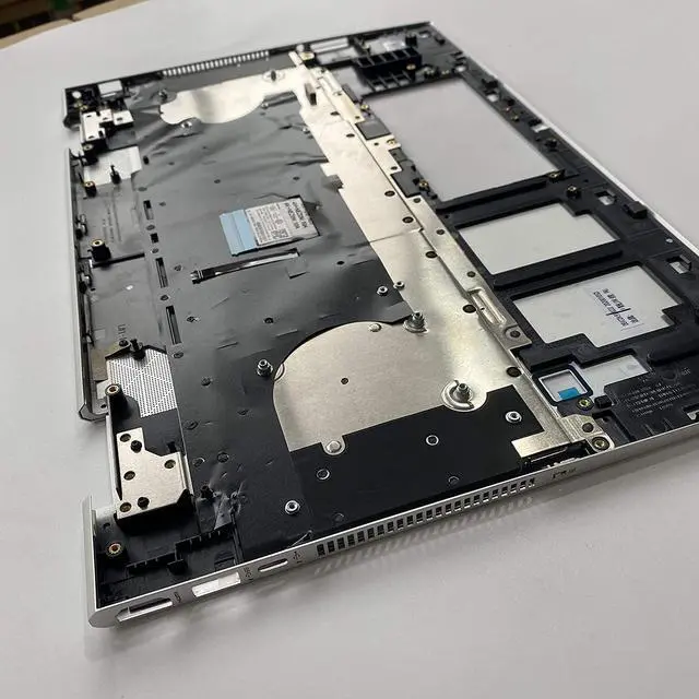 Alt view image 5 of 7 - Replacement for HP Envy x360 15 DR 15T-DR000 15T-DR000 15T-DR100 Laptop Upper Case Palmrest Backlit Keyboard Assembly Part L53814-001 Top Cover Sliver