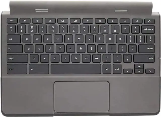 Main image of Replacement for Dell Chromebook 11 P22T 3120 Laptop Upper Case Palmrest Keyboard Touchpad Assembly Part RHFXP 0RHFXP 0R36YR R36YR Top Cover - OEM
