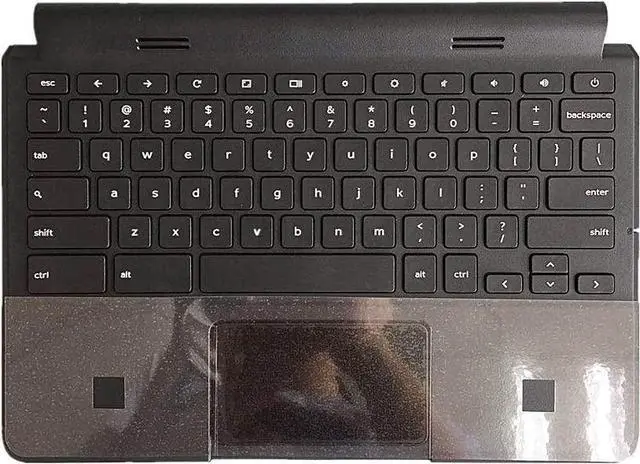 Alt view image 3 of 4 - Replacement for Dell Chromebook 11 P22T 3120 Laptop Upper Case Palmrest Keyboard Touchpad Assembly Part RHFXP 0RHFXP 0R36YR R36YR Top Cover - OEM